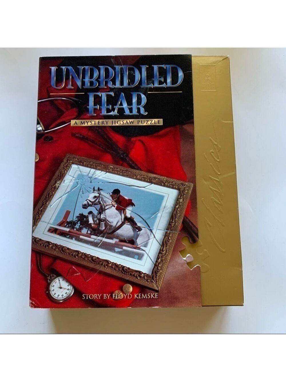 Vintage 1997 Unbridled Fear Jigsaw Puzzle 1000 Pieces